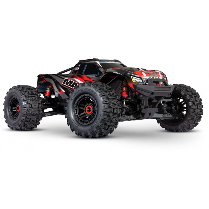 TRAXXAS WideMaxx 4WD VXL 4S 1/10 + TSM (RED)