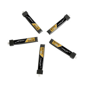 GENS ACE Akumulator LiPo Tattu LiPo 300mAh 3.8V 75C 1S1P HV BT2.0.5 (5 szt.)