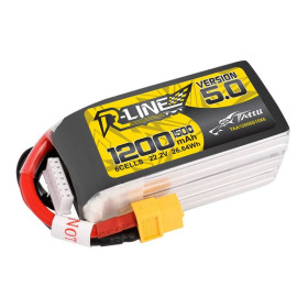 GENS ACE Akumulator LiPo Tattu R-Line 5.0 1200mAh 22.2V 150C 6S1P XT60