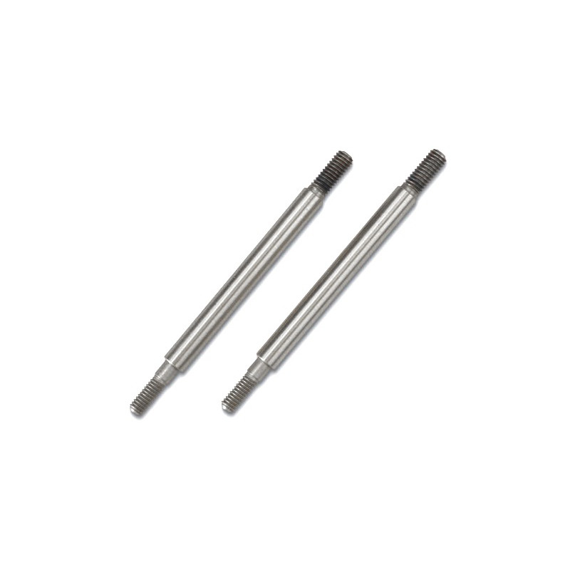TRAXXAS Trzpienie amortyzatrów / Shaft, GTR shock (2) (stainless)