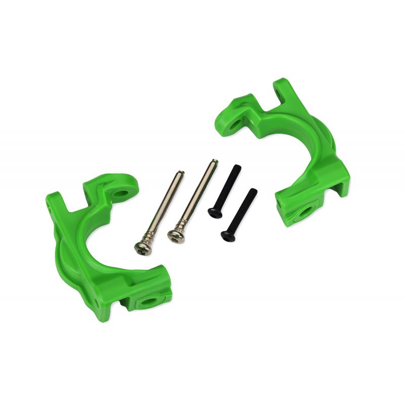 TRAXXAS Caster block - Extreme Heavy Duty Kit (Zielone)