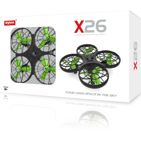 Dron SYMA X26 - Czujniki, Zawis (czarny)