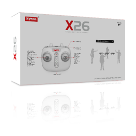 Dron SYMA X26 - Czujniki, Zawis (czarny)