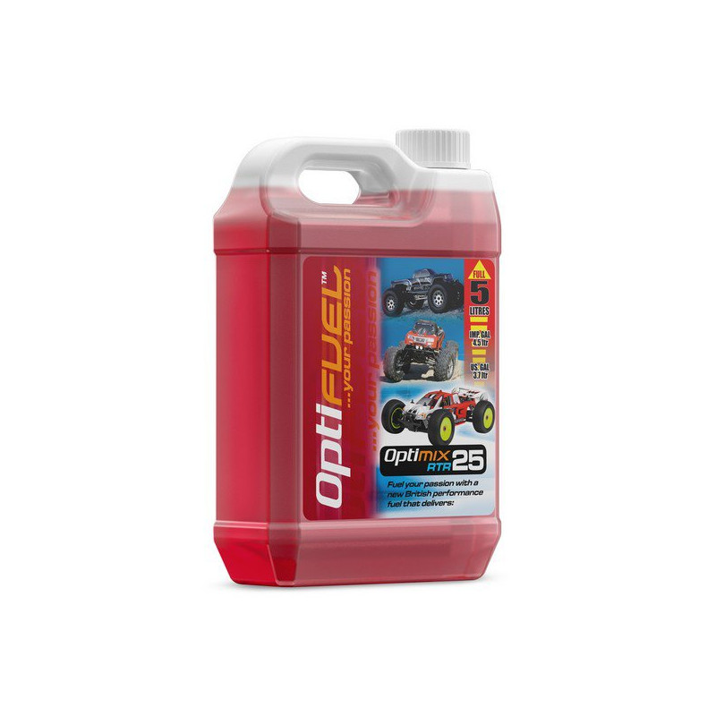 OPTIFUEL Paliwo Optimix RTR 25% nitro / 15% KLOTZ / 5L - WYMAGANE OŚWIADCZENIE NABYWCY
