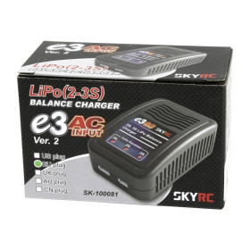 SKYRC Ładowarka E3 LiPo 2-3S 1.2A 230V SK-100081