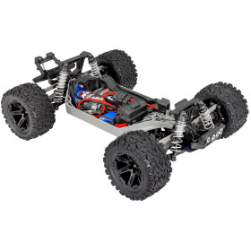 TRAXXAS Auto Rustler 4X4 XL-5 LED 1/10 (pomarańczowy)
