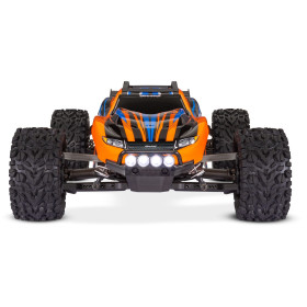 TRAXXAS Auto Rustler 4X4 XL-5 LED 1/10 (pomarańczowy)
