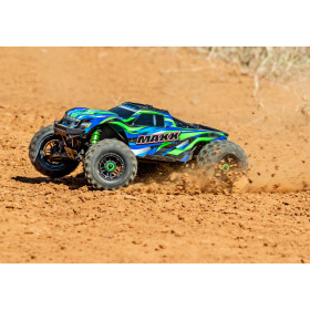 TRAXXAS WideMaxx 4WD VXL 4S 1/10 RTR + TSM (Zielony)