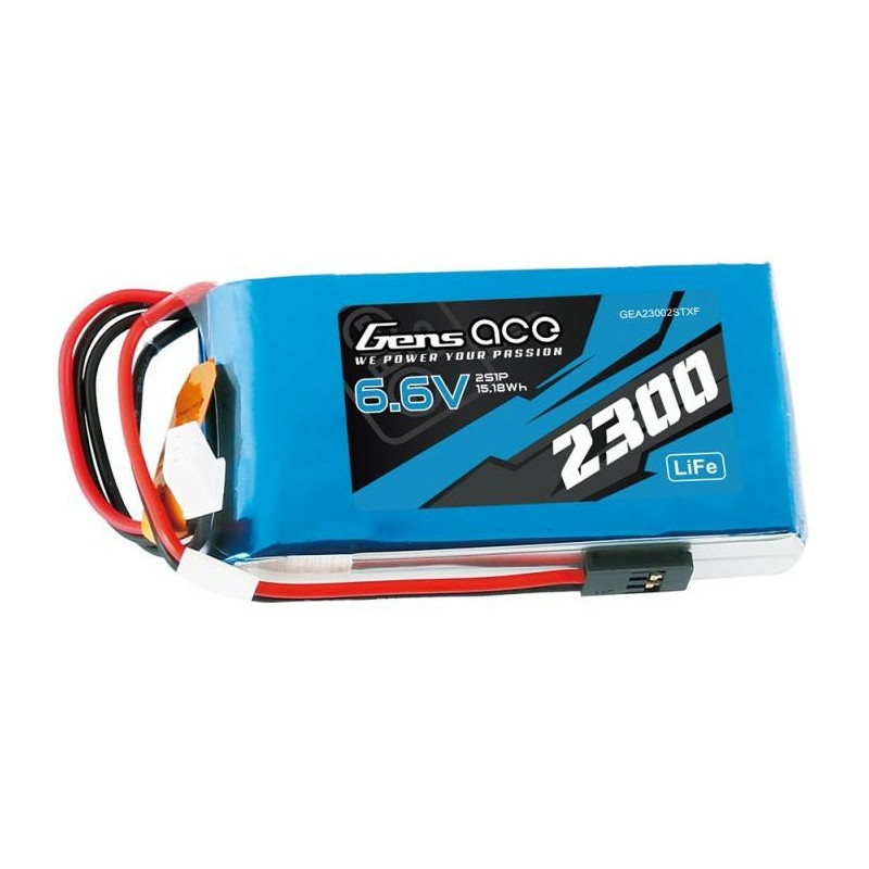 GENS ACE Akumulator LiFe 2300mAh 6,6V 2S1P Futaba RX/TX