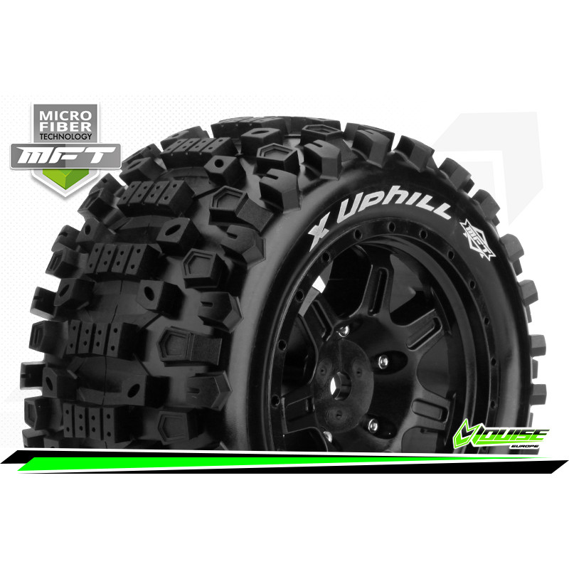 LOUISE Koła 2szt. MFT X-UPHILL 1/5 Sport Hex 24mm - TRAXXAS X-Maxx