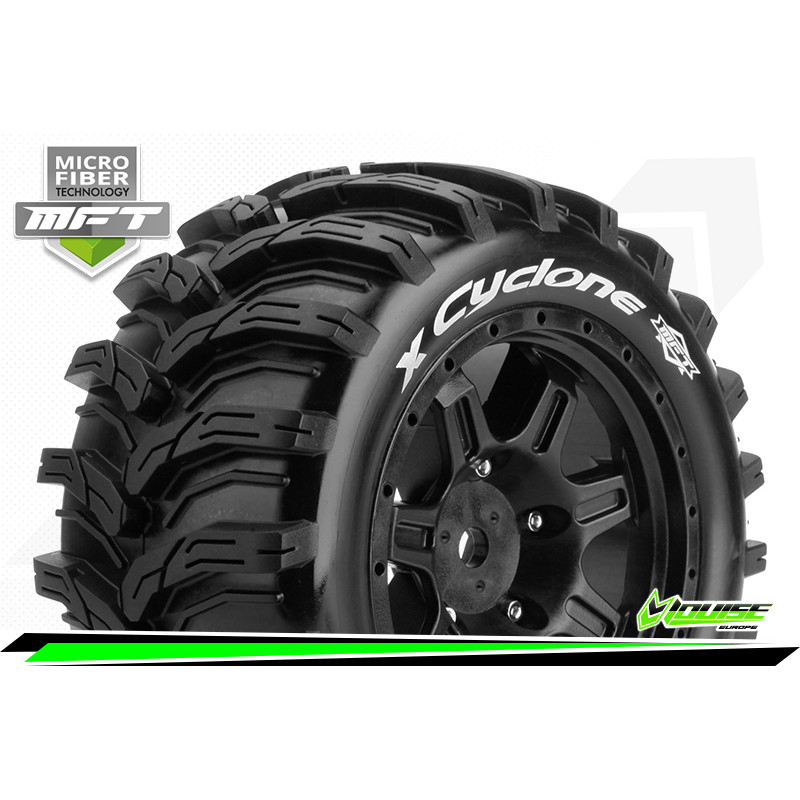 LOUISE Koła 2szt. MFT X-CYCLONE 1/5 Sport Hex 24mm - TRAXXAS X-Maxx