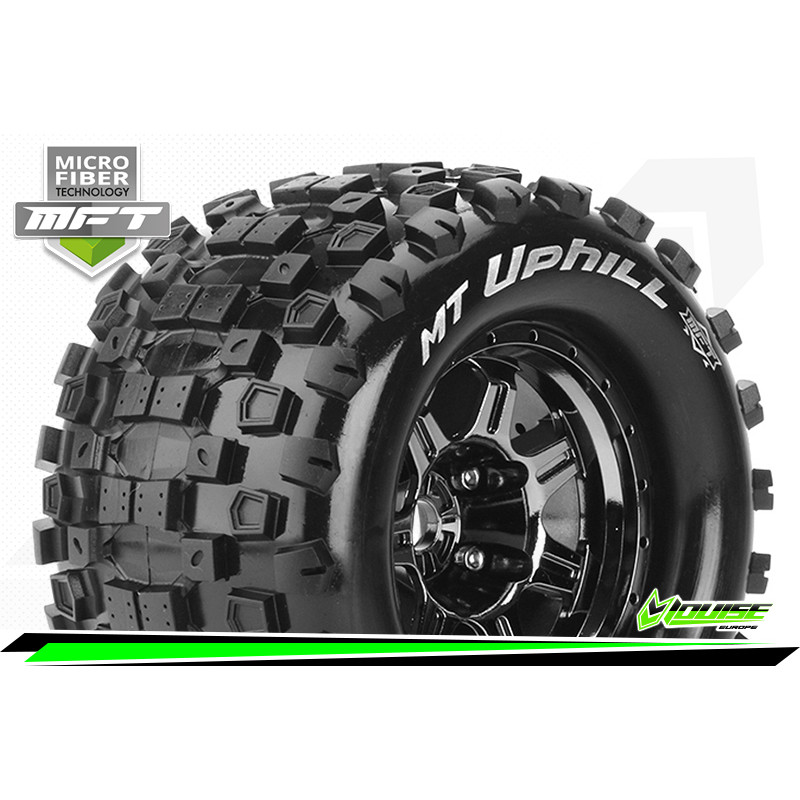 LOUISE Koła 2szt. MFT MT-UPHILL 1/8 Sport Hex 17mm - Monster Truck