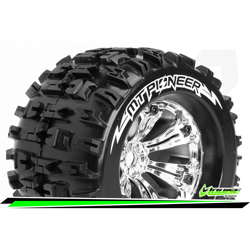 LOUISE Koła 2szt. MT-PIONEER 1/8 Sport Hex 17mm - Monster Truck