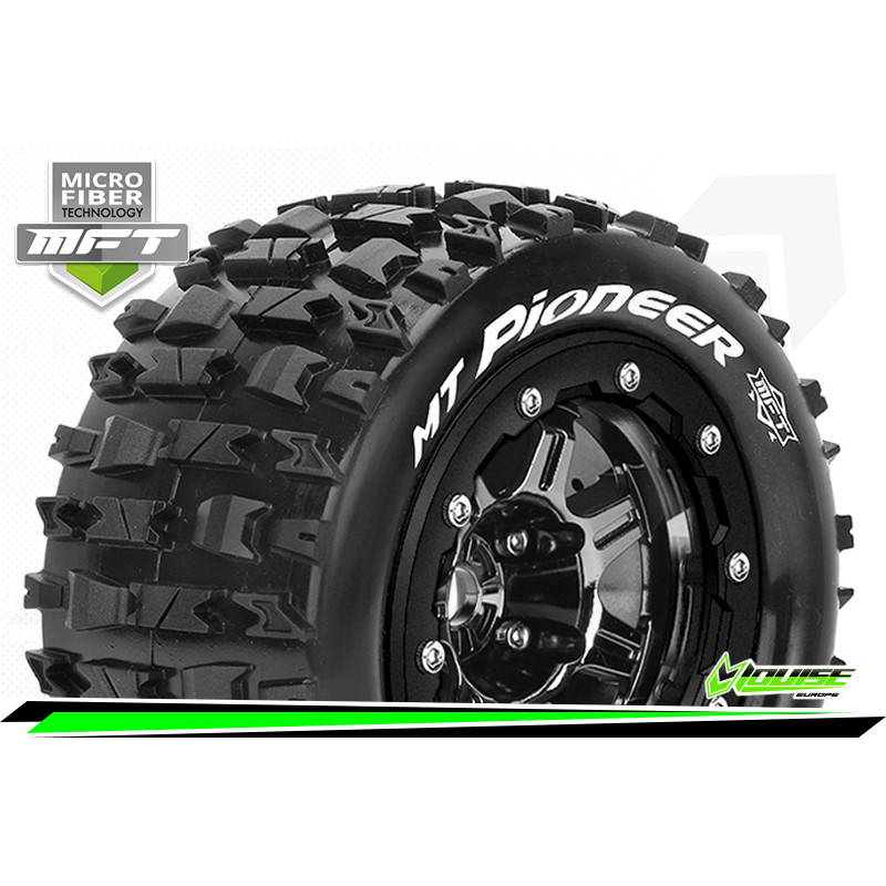LOUISE Koła 2szt. MFT MT-PIONEER 1/10 Sport Hex 17mm - TRAXXAS Maxx