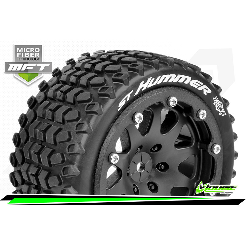 LOUISE Koła 2szt. MFT ST-HUMMER 1/10 Sport Hex 12mm - Stadium Truck