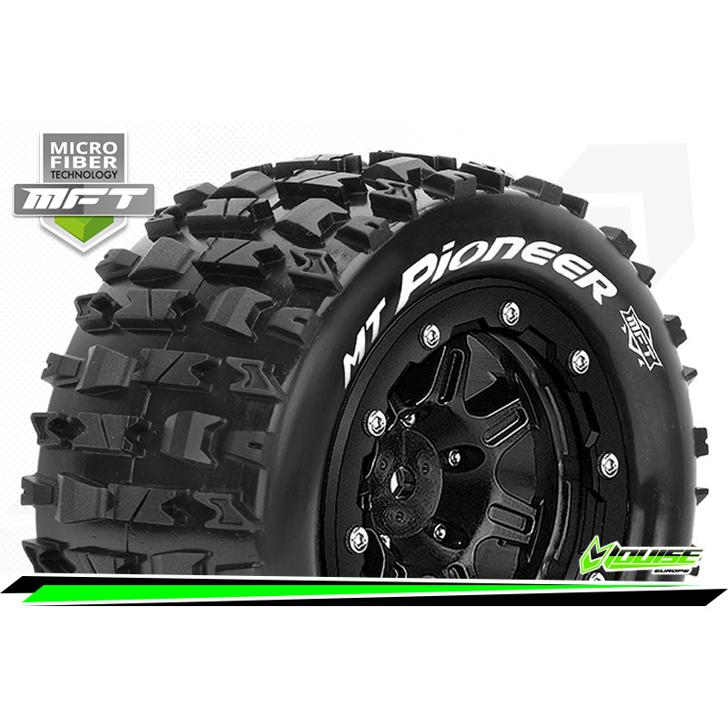 LOUISE Koła 2szt. MFT MT-PIONEER 1/10 Sport Hex 17mm - TRAXXAS Maxx