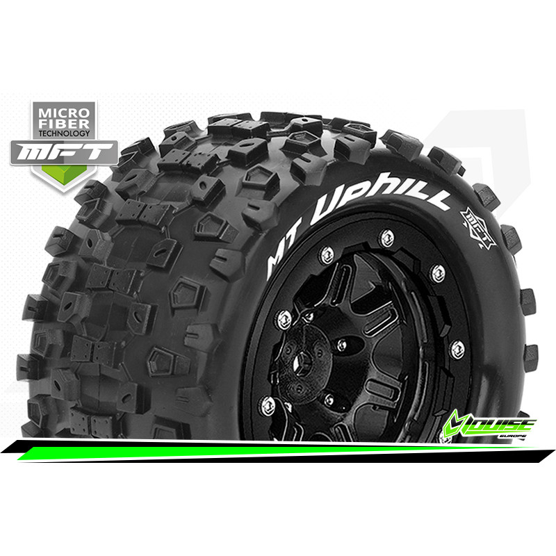 LOUISE Koła 2szt. MT-UPHILL 1/10 Sport Hex 17mm - TRAXXAS Maxx
