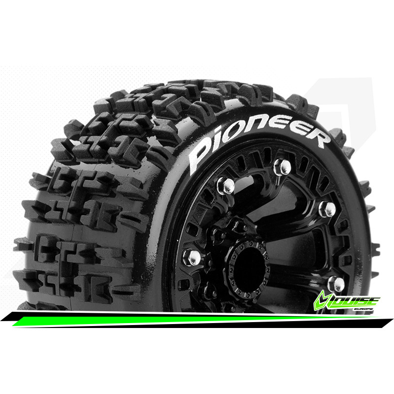 LOUISE Koła 2szt. ST-PIONEER 1/16 Sport Hex 12mm - TRAXXAS - Revo