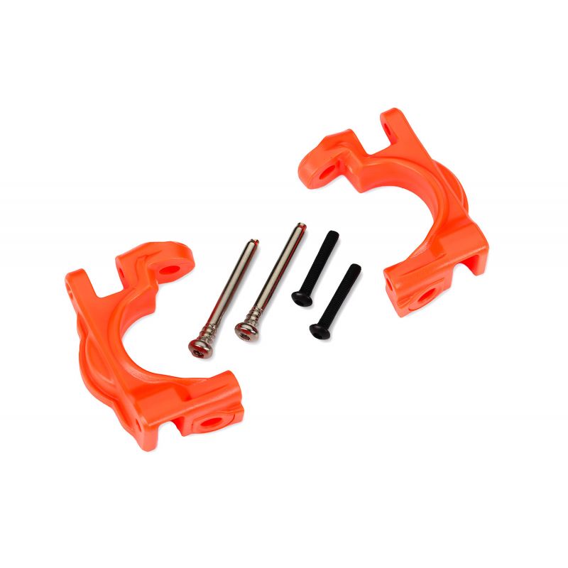 TRAXXAS Caster block - Extreme Heavy Duty Kit (Pomarańczowe)