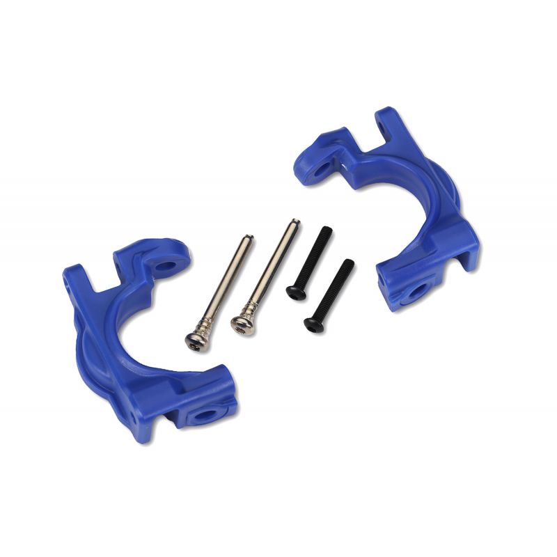 TRAXXAS Caster block - Extreme Heavy Duty Kit (Niebieskie)