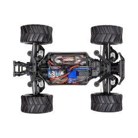 Auto TRAXXAS Stampede 4WD 1/10 Monster Truck + Oświetlenie LED (czerwony)