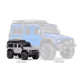 TRAXXAS TRX-4M Land Rover Defender 1/18 4WD RTR (Czerwony)