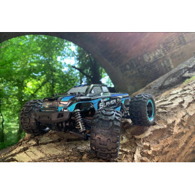 MAVERICK BlackZon Slyder MT Blue 1/16 4WD RTR + Oświetlenie LED