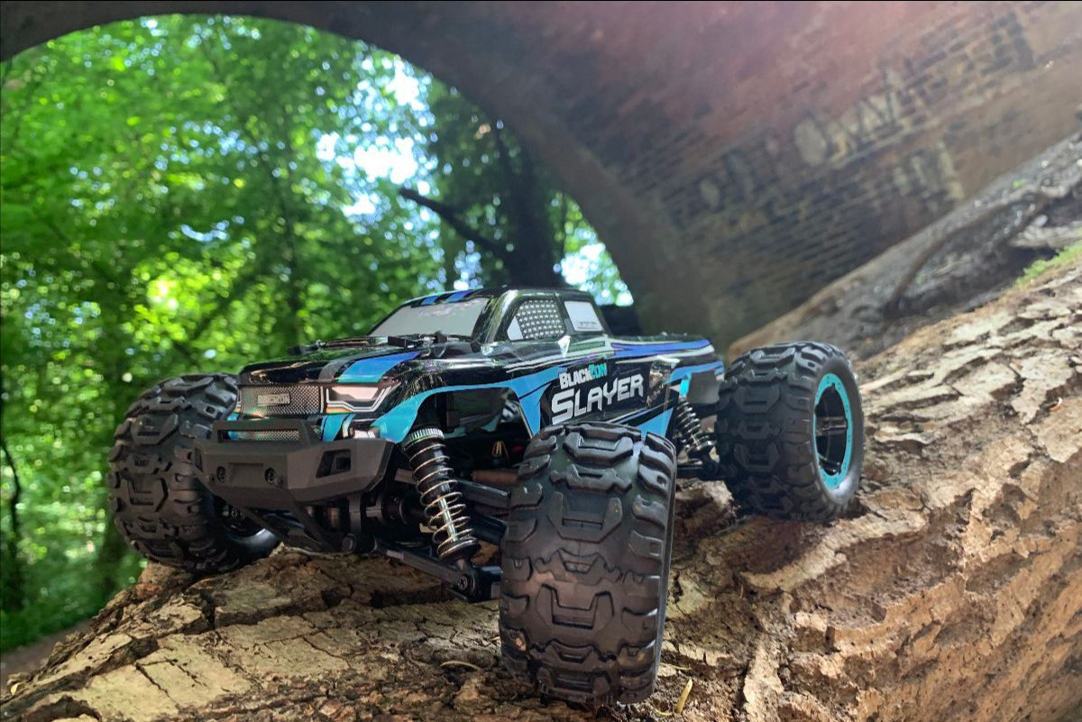 MAVERICK BlackZon Slyder MT Blue 1/16 4WD RTR LED