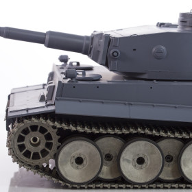 Czołg HENG LONG German Tiger I 2.4GHZ Pro Steel 1/16 V7.0 2.4GHz (działko ASG/IR/dźwięk/dym/metal)