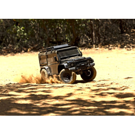 TRAXXAS Auto TRX-4 Land Rover Defender z wyciągarką (Czarny)