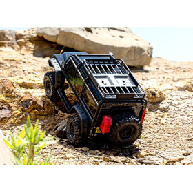 TRAXXAS Auto TRX-4 Land Rover Defender z wyciągarką (Czarny)