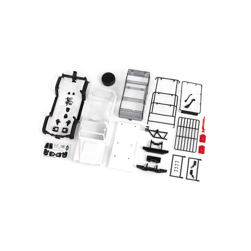 TRAXXAS Karoseria TRX-4M 1/18 Land Rover Defender (Biała)