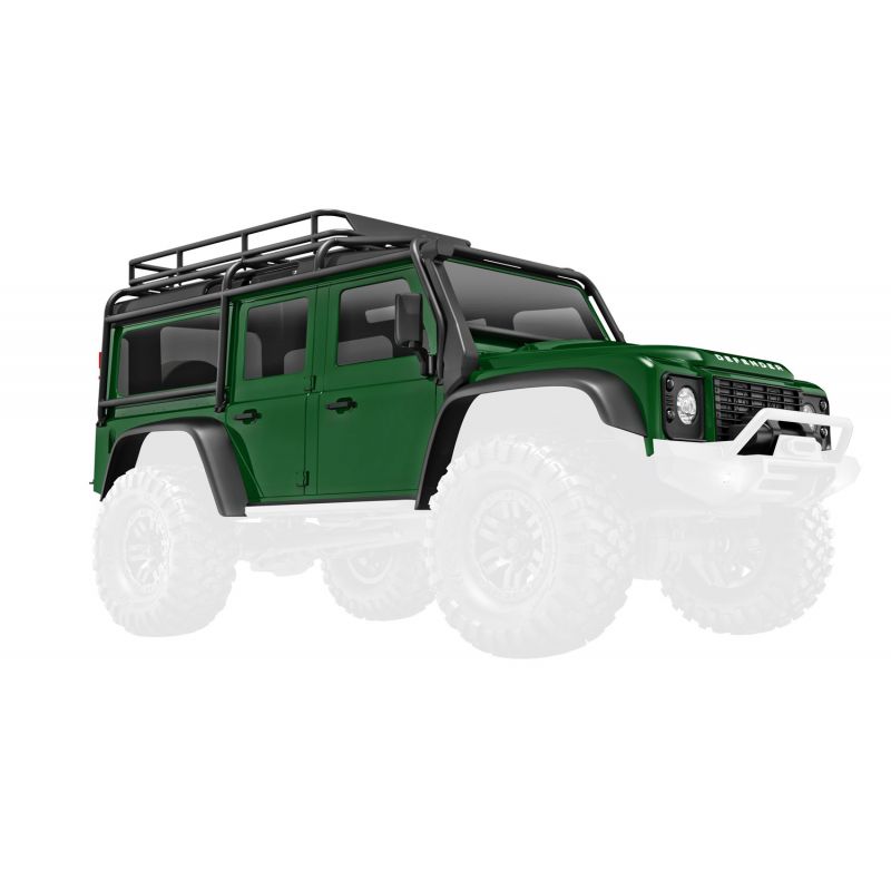 TRAXXAS Karoseria TRX-4M 1/18 Land Rover Defender (Zielona)