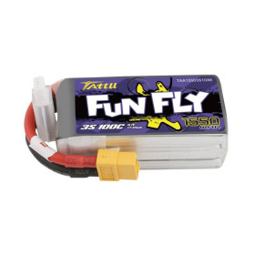 GENS ACE Akumulator LiPo Tattu Funfly 1550mAh 11,1V 100C 3S1P XT60