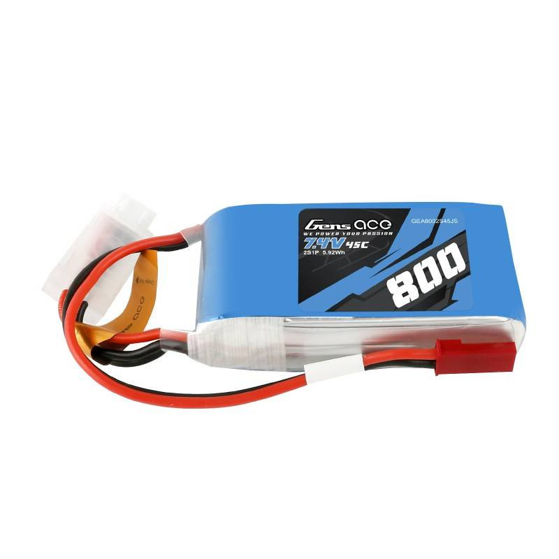 GENS ACE Akumulator LiPo 800mAh 7.4V 45C 2S1P