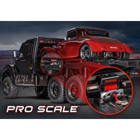 TRAXXAS TRX-6 Ultimate RC Hauler 6x6  (Czarny)