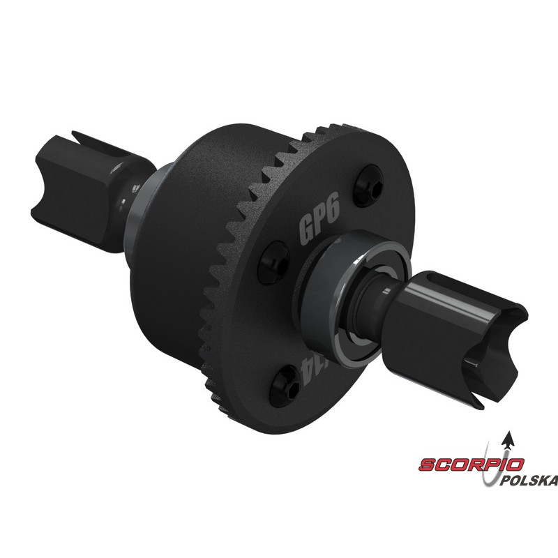 Arrma dyferencjał przedni/tylny 45T GP6 10k