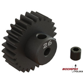 Arrma zębatka 26T 0.8M 3.175mm CNC stal