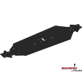 Arrma Podwozie aluminiowe XLWB, czarne