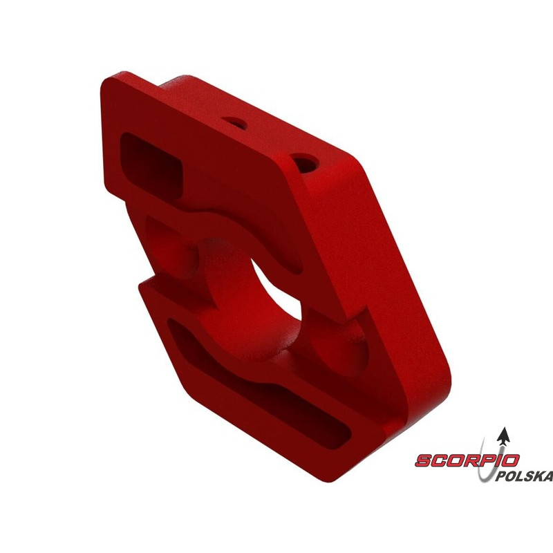 Arrma łoże silnika przesuwne kl 50 aluminiowe, czerwone