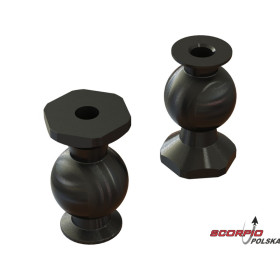 Arrma Czop kulowy M4x11x19.5mm (2)