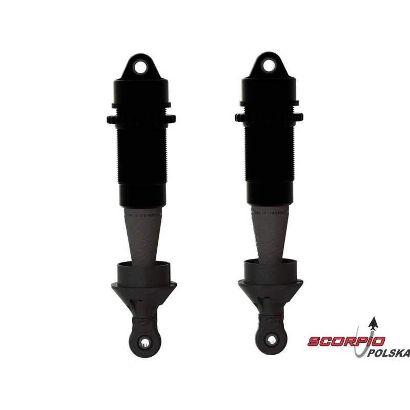 Arrma amortyzator kompletny 16mm, długość 117mm, olej 1000cSt