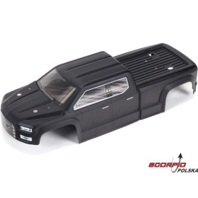 Arrma karoseria czarna: Big Rock Crew Cab 4X4 BLX