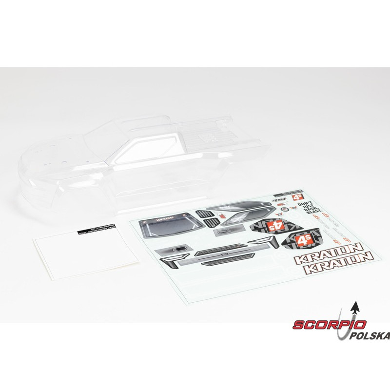 Arrma karoseria niemalowana: Kraton 4X4 BLX
