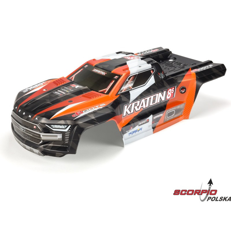 Arrma Karoseria pomarańczowa: Kraton 8S