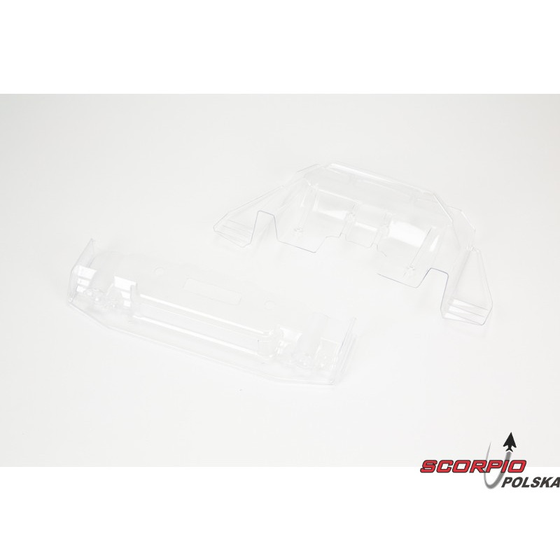 Arrma splitter, dyfuzor niemalowany: Felony 6S BLX