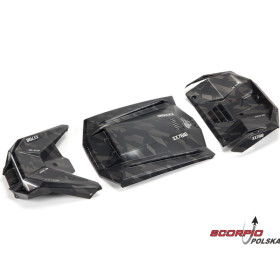 Arrma panele karoserii czarne: Firearm