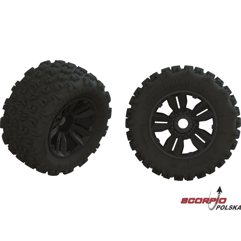 Arrma Koło Dboots Copperhead2 SB MT (2)