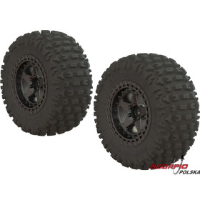 Arrma koło dBoots Fortress SC Gun Metal (2)