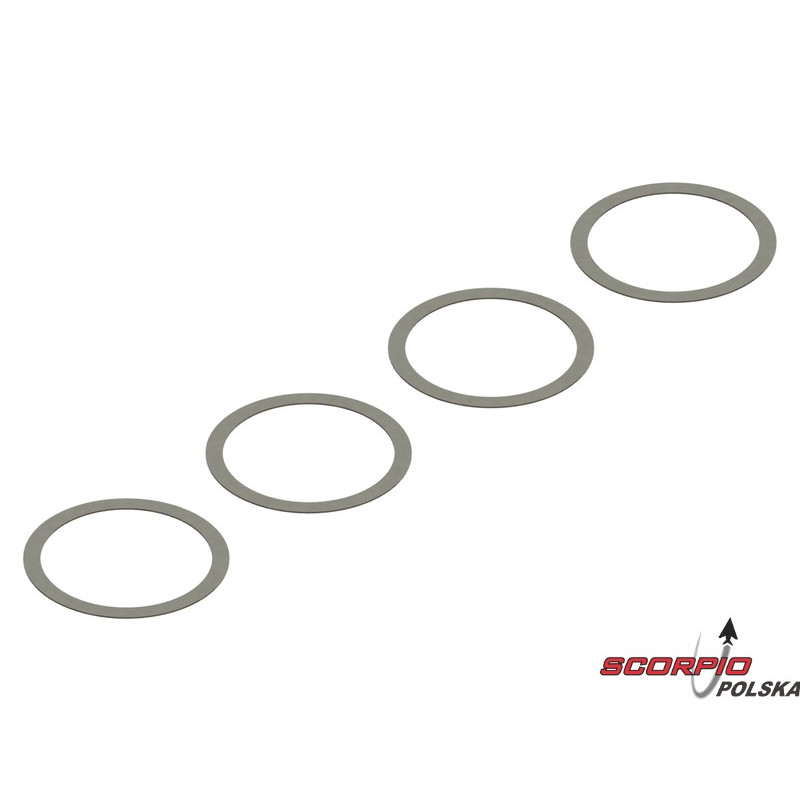 Arrma Podkładka 20x24x0.2mm (4)